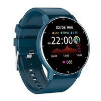 Ceas smartwatch si bratara fitness Vafy ZL02D, oxigen, ritm cardiac, pedometru, notificari, IP67, Compatibil cu Android/iOS, vibratii, multi sport, Albastru inchis