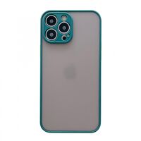 Husa protectie Vafy compatibila cu Apple iPhone 13 Pro Phantom Tpu Verde