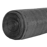 Plasa umbrire si intimitate pentru gard, 1.5m latime, 50m lungime, 185g densitate 95%, gri