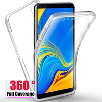 Husa de protectie Vafy 360 grade, PC+TPU+Folie policarbonat, pentru Samsung Galaxy A23 5G , Transparent