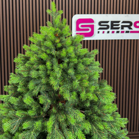 Brad artificial Sersimo, Hollandia, verde cu varfuri verzi, integral 3D, 210 cm