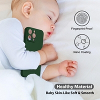 Husa de Protectie Matte TPU, Vafy, pentru Honor 90 Lite, Protectie Camera, Antisoc, Antizgariere, Antialunecare, Acoperire Completa, Verde
