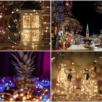 Instalatie Craciun, 100 LED-uri, 12 metri, pentru exterior cu incarcare solara, alb cald, Vafy