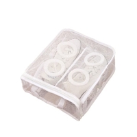 Sac pentru Spalare Incaltaminte, Flippy, pentru Masina de Spalat, 36x30x12 cm, Alb