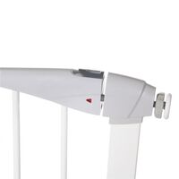 Poarta de siguranta Safety Gate pentru scari, ajustabila 104-113 cm, din otel, alba