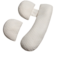Set Perna pentru Gravide, Flippy, Husa Detasabila, Utilizare in Forma H si U, Reglabila, Latime Ajustabila, Proactive, Crem