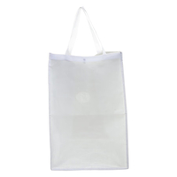 Cos rufe 5Five Sicela din lemn MDF, capacitate 65 litri, 40x40x58 cm, natur