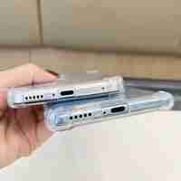 Husa de Protectie, Vafy, Compatibila cu Xiaomi 14, TPU Antisoc, Protectie Colturi, 1.5 mm Transparent
