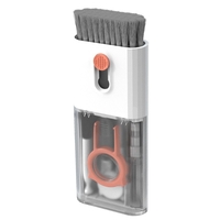 Kit Multifunctional de Curatare Produse Electronice 10in1, Flippy, pentru Laptop, Tastatura, Telefon, Casti, Camere, Alb