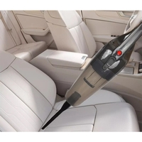 Aspirator Vertical 2in1, Flippy, Fara Sac, 2 Capete, de Mana, Filtrare Multipla, 95 x 24.5 cm, Negru