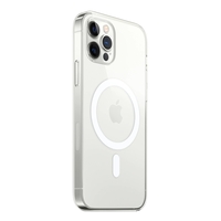 Husa MagSafe Silicone pentru iPhone 14 Pro, Vafy, Transparenta