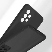 Husa protectie Vafy pentru Samsung A53 5G Liquid Silicone Negru