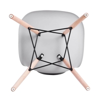 Scaun dining Scandinav pentru bucatarie, 38x42x82cm, gri