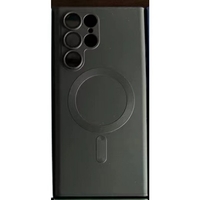 Husa de protectie Vafy, cu incarcare Wireless, Tehnologie Magsafe, pentru Samsung Galaxy S23 , Negru