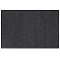 Covoras intrare absorbant antimurdarie, PVC antiderapant, 90x150 cm, gri