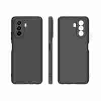 Husa pentru Huawei Huawei Y90, Vafy, Liquid Silicone, cu Microfibra pe interior, Protectie Antisoc, Negru