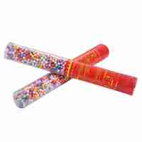Tun de Confetti, 30 cm. Flippy, Model Bilute, Confetti din Polistiren, Ambalaj de Plastic, Multicolor