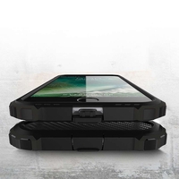 Husa de Protectie, Flippy, pentru Apple iPhone 11 Pro, Defender Model 1, silicon, plastic, Negru