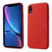 Husa protectie compatibila cu Huawei P Smart 2020 Liquid Silicone Case Rosu