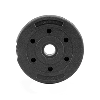 Set gantere reglabile 30 kg (2 x 15 kg), discuri cu invelis PP, negru