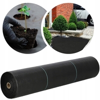 Folie agrotextil, mulcire, antiburuieni, filtru UV, 10 x 1.6metri, 70g/m2, negru