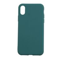 Husa protectie Vafy compatibila cu Apple iPhone X/XS Matte Tpu Verde