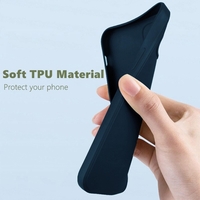 Husa de Protectie Matte TPU, Vafy, pentru Samsung Galaxy A35 5G, Protectie Camera, Antisoc, Antizgariere, Antialunecare, Acoperire Completa, Albastru