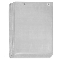 Prelata din polietilena impermeabila laminata, 130g/m2, 5x4 m, gri
