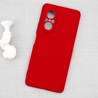 Husa Matte TPU pentru Huawei NOVA 9 SE, Vafy, Silicon Slim, Protectie Antisoc, Rosu