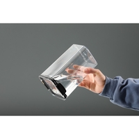 Recipient din Plastic, Flippy, pentru Alimente/Obiecte, Inchidere Ermetica, 10.2 x 24.2 cm, 1800 ml, Transparent