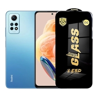 Folie de Protectie pentru Xiaomi Redmi Note 12 Pro, Vafy, Sticla Securizata ESD, Margini Negre, Rezistenta la Zgirieturi, Antistatica, 0.35 mm, Transparenta