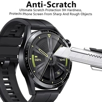 Folie de protectie, Vafy, Pentru Huawei Watch GT4 41MM, Sticla Securizata 2.5 D , Transparent