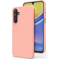 Husa de Protectie Matte TPU, Vafy, pentru Samsung Galaxy A15, Protectie Camera, Antisoc, Antizgariere, Antialunecare, Acoperire Completa, Roz