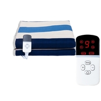 Patura electrica simpla, Flippy, 90 W, 150 x 120 cm, Multicolor
