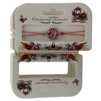Set 100 Bucati Ambalaje de Carton pentru Martisor, Flippy, Cutii Bratara, Model Caleasca