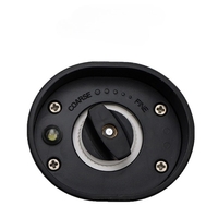 Rasnita Electrica pentru Cafea si Condimente, Flippy, Cutit de Macinare din Otel Inoxidabil, Incarcare cu Baterii, Optiuni Diferite de Macinare, Usor de Manevrat, 18x5.5cm, Negru