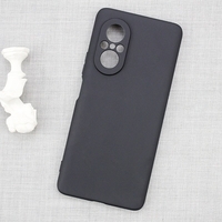 Husa Matte TPU pentru Huawei NOVA 9 SE, Vafy, Silicon Slim, Protectie Antisoc, Negru