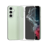 Husa Telefon, Vafy, Compatibila Samsung Galaxy A35 5G, Protect Plus TPU, 0.8-0.9 mm, Transparent