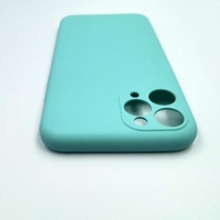 Husa pentru Samsung Galaxy A3 4G, Vafy, Liquid Silicone, cu Microfibra pe interior, Protectie Antisoc, Albastru deschis