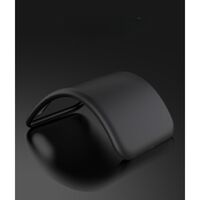 Husa pentru Huawei NOVA Y70, Vafy, Liquid Silicone, cu Microfibra pe interior, Protectie Antisoc, Negru