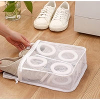 Sac pentru Spalare Incaltaminte, Flippy, pentru Masina de Spalat, 36x30x12 cm, Alb