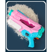 Pistol cu Apa pentru Copii, Rezervor, Pentru Piscina/Plaja, Flippy, 6ani+, Quick Fill, Roz, 600ML