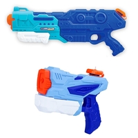 Set 3x Pistol cu Apa pentru Copii, Flippy, 6ani+, Albastru, 1x 1500 ML + 1x 500 ML + 1x 300 ML