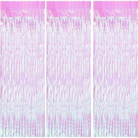 Perdea Franjurata, Flippy, Model Decor Petrecere, pentru Fundal de Poze, Amenajare Colorata a Petrecerii, Dimensiune 100x200 cm, Roz