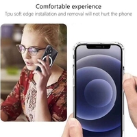 Husa protectie Vafy compatibila cu Apple iPhone 12 Pro Max Mag Safe Silicone Transparent