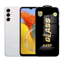 Folie de Protectie pentru Samsung Galaxy M14, Vafy, Sticla Securizata ESD, Margini Negre, Rezistenta la Zgirieturi, Antistatica, 0.35 mm, Transparenta
