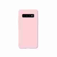 Husa protectie Vafy compatibila cu Samsung Galaxy S10 E Liquid Silicone Case Roz