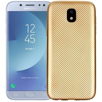 Husa Apple iPhone 8 i-Zore Carbon Fiber Auriu