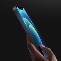 Folie Sticla Securizata Flippy, compatibila cu Apple iPhone 12 Mini , Negru