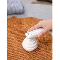 Aparat Pentru Curatat Scame, Par Si Praf, Vafy, Trimmer pentru Diferite Tipuri De Material, Cu Lame Din Otel Inoxidabil, Maner Flexibil, Incarcare Prin USB, 13x8 cm, Alb